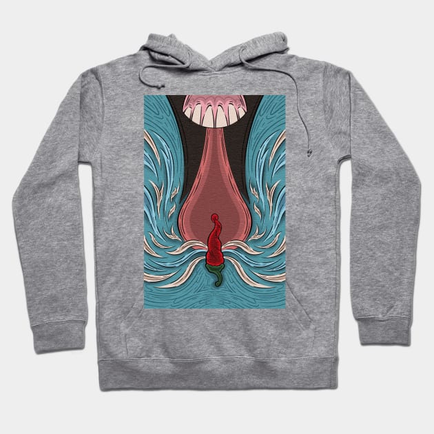 An intense taste Hoodie by Purasutta